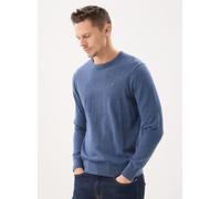 Tommy Hilfiger Maglione da Uomo Essential SSNL Cotton Crew Neck MW0MW39999, Blu, L, Blu (Erica del Mar Egeo), L