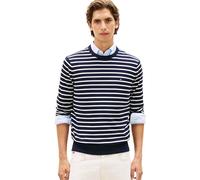 Tommy Hilfiger Essential Ssnl Cotton Crew Neck Mw0mw39999 Pullover, Blue (Desert Sky/Ivory Petal), M Uomo