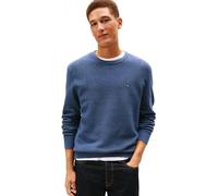 Tommy Hilfiger Essential Structure Crew Neck Mw0Mw36347, Maglione Pullover, Uomo, Blu (Aegean Sea), L