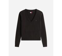 Tommy Hilfiger Essential W - Maglione - Donna - Nero XS