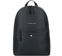 Tommy Hilfiger Uomo Zaino Essential PU Backpack Bagaglio a Mano, Nero (Black), Taglia Unica