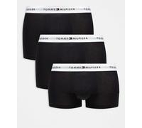 Tommy Hilfiger Uomo Pantaloncini Boxer Confezione da 3 con Fascia con Logo, Multicolore (TH Wht/TH Wht/TH Wht), XL