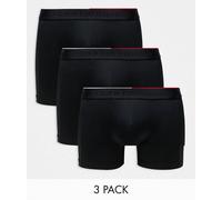 Tommy Hilfiger - Everyday Micro - Confezione da 3 boxer aderenti neri-Nero S