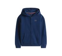Tommy Hilfiger felpa bambino con zip e cappuccio blu