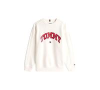 Tommy Hilfiger felpa bambino Varsity con logo panna 92cm
