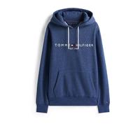 TOMMY HILFIGER Felpa blu / bianco Uomo TOMMY HILFIGER XXL blu / bianco