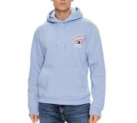 Tommy Hilfiger Felpa con Cappuccio Blu Uomo Reg Street, blu, M