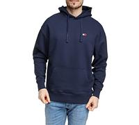 Tommy Hilfiger Felpa con cappuccio casual con badge, Twilight Navy, XL