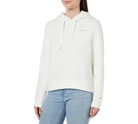 Tommy Hilfiger 1985 RLX Mini Corp Logo Hoodie WW0WW40274 Felpa con Cappuccio, Bianco (Ecru), L Donna