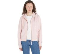 Tommy Hilfiger 1985 Reg Mini Corp Zip Hoodie Ww0ww39189, Giacche con zip Donna, Rosa (Whimsy Pink), L