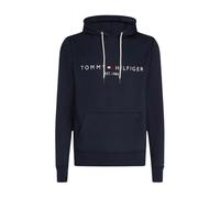 Tommy Hilfiger - Felpa con cappuccio e logo centrale - -Sweatshirts & Hoodies -Uomo -Blu -M