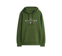 TOMMY HILFIGER Felpa con cappuccio - Hoodie verde scuro | M