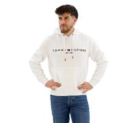 Felpa con cappuccio Tommy Logo Bianco L Message