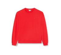 Tommy Hilfiger Felpa Donna Curve senza Cappuccio, Rosso (Fierce Red), 46