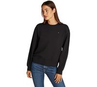 Tommy Hilfiger Felpa Donna Senza Cappuccio, Nero (Black), 3XL