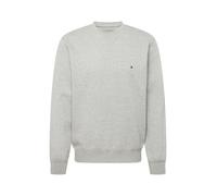 Tommy Hilfiger Uomo Felpa Essential Fleece Crew Neck Regular Fit, Grigio (Medium Grey Heather), XL
