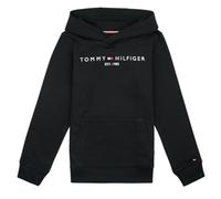 Tommy Hilfiger Felpa ESSENTIAL HOODIE in Nero 12 anni