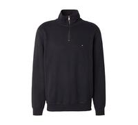 Tommy Hilfiger - Essential - Pile blu navy con logo e zip corta-Multicolore S