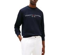 TOMMY HILFIGER Felpa blu notte / rosso / bianco, Taglia L