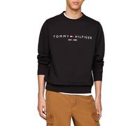 Tommy Hilfiger - Felpa nera con logo-Nero M