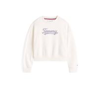 TOMMY HILFIGER Felpa lavanda / bianco Bambini TOMMY HILFIGER 128 lavanda / bianco