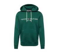 Tommy Hilfiger - Felpa verde scuro con cappuccio e logo 2XL