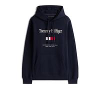 TOMMY HILFIGER Felpa navy / rosso / bianco Uomo TOMMY HILFIGER M