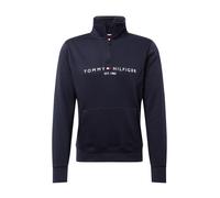 Tommy Hilfiger Felpa con Cerniera Uomo Zip Mockneck Mezza Zip, Blu (Desert Sky), XXL