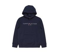 Tommy Hilfiger Bambini Unisex Felpa Essential Hoodie con Cappuccio, Blu (Twilight Navy), 16 Anni