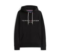 Tommy Hilfiger Felpa Core Tommy Logo con cappuccio Uomo Nero S