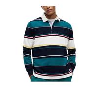 Tommy Hilfiger - Felpa Rugby a Righe - - Tops - Uomo - Multicolore - L