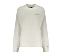 Tommy Hilfiger Felpa Senza Zip Donna Bianco