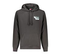 TOMMY HILFIGER FELPA SENZA ZIP UOMO NERO TAGLIA = L