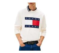 Tommy Hilfiger White Cotton Men Sweatshirt - XL