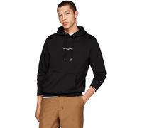 Tommy Hilfiger Felpa Uomo con Cappuccio, Nero (Black), S