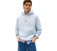Tommy Hilfiger Felpa Uomo Tommy Logo con Cappuccio, Grigio (Bros B0802), S