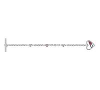 Tommy Hilfiger Fine Core - Bracciale da donna in acciaio inox, 16,5 cm