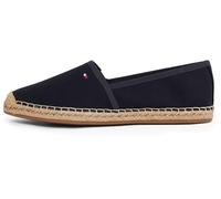 Tommy Hilfiger Donna Espadrillas Flag Canvas con Logo, Blu (Space Blue), 38 EU