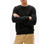 Tommy Hilfiger Flag Embroidery Textured Crew Neck Jumper Black Taglia: S | Maglioni a maglia Outlet | Uomo | Nero