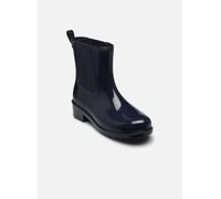 Tommy Hilfiger Donna Stivali in gomma Hardware Rainboot lucidi Blu (Space Blue) 38