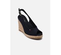 Tommy Hilfiger - FLAG HIGH WEDGE ESPA A Blu - Scarpe di corda 38 Blu