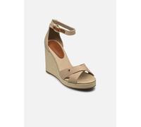 Tommy Hilfiger - FLAG HIGH WEDGE ESPA Beige - Scarpe di corda 40 Beige