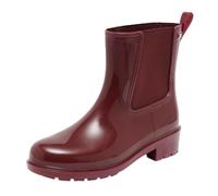 Tommy Hilfiger Flag Rainboot FW0FW08213, Stivali da Pioggia Donna, Viola (Deep Rouge), 39 EU