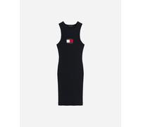 Tommy Hilfiger Flag W - Abito - Donna - Nero S