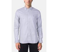Tommy Hilfiger Flex Mini Print Shirt Relaxed Fit White/desert Sky Taglia: L | Camicie Casual Outlet | Uomo | Bianco