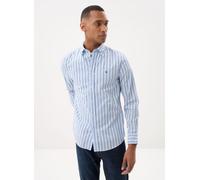 Tommy Hilfiger - Flex Poplin Bold Str MW0MW42441 Blu - Abbigliamento S Blu