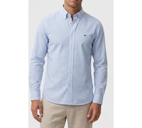 Tommy Hilfiger Flex Poplin Shirt Sweet Blue/check Taglia: S | Camicie Business Outlet | Uomo | Blu