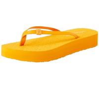 Tommy Hilfiger Flip Flops Donna Beach Sandal Scarpe da Mare, Arancione (Rich Ochre), 36
