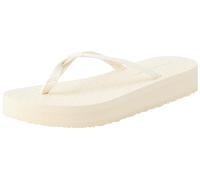 Tommy Hilfiger Flip Flops Donna Beach Sandal Scarpe da Mare, Bianco (Calico), 37