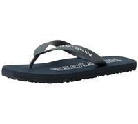 Tommy Hilfiger Flip Flops Uomo Rubber Beach Sandal Infradito, Blu (Desert Sky), 42
